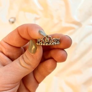 Princess Tiara Crown Ring